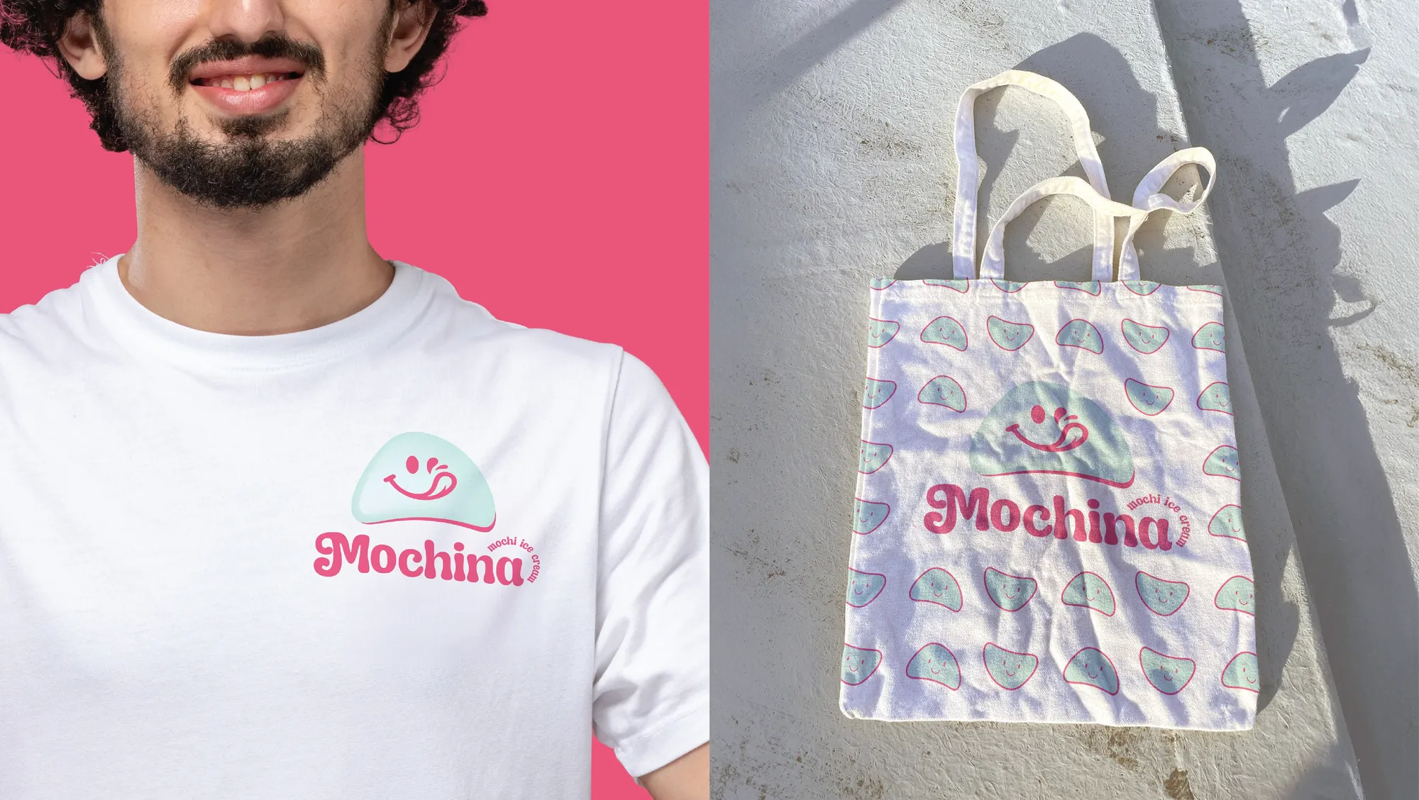Mochina T-shirt and tote bag